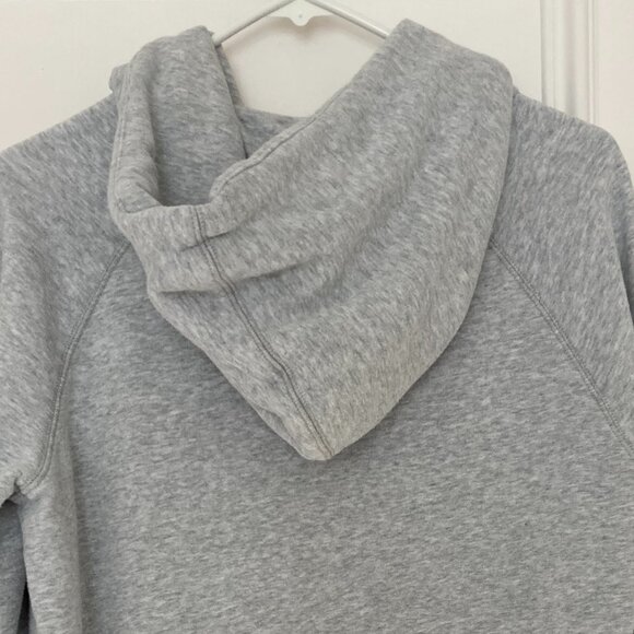 Nike logo heathered gray zip hoodie - Picture 11 of 13